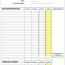 Full Service Restaurant Inventory Spreadsheet Document Kitchen Template