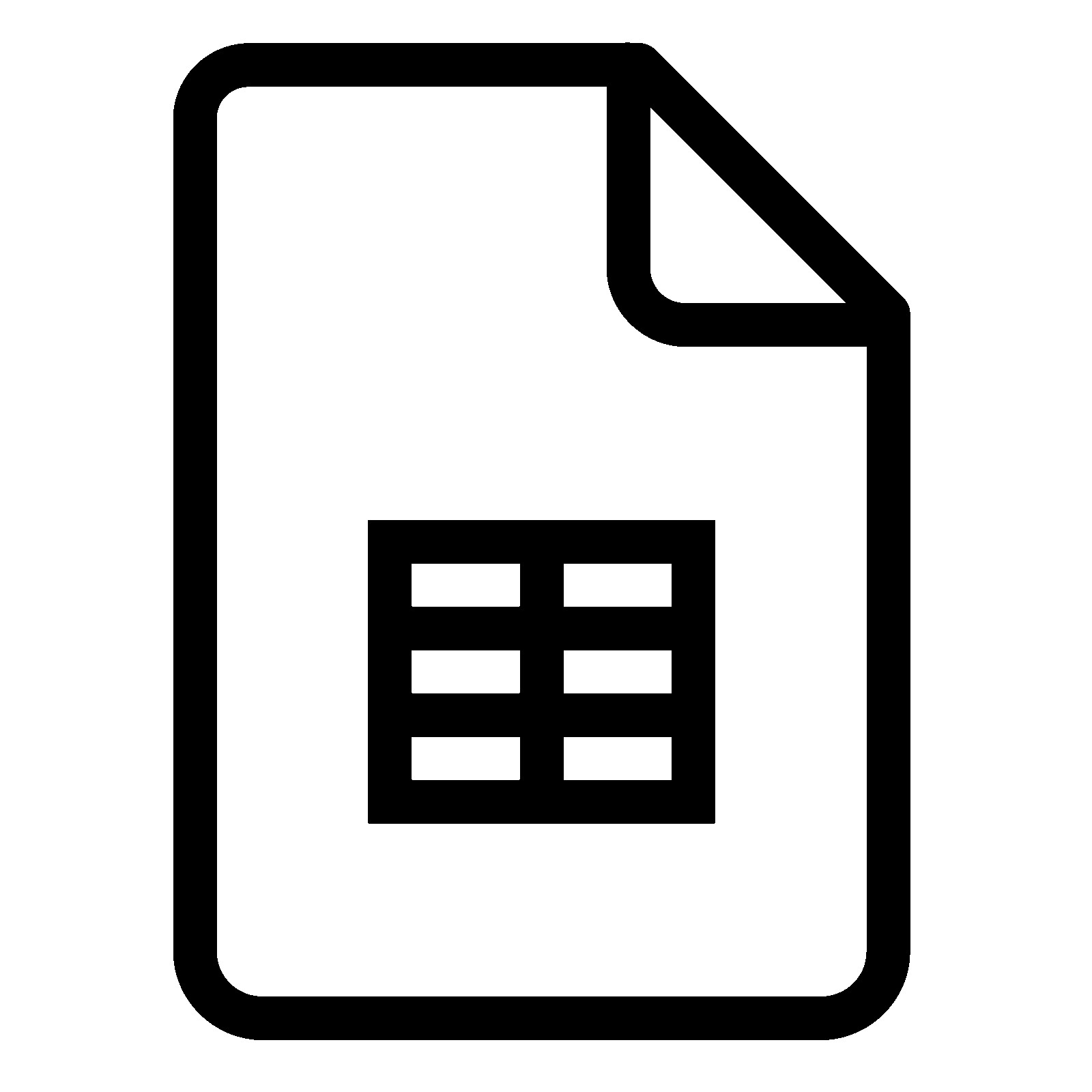 Google Sheets Icon Free Download PNG And Vector Document
