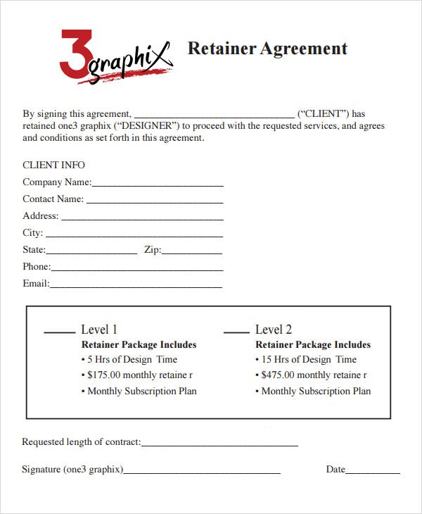 Graphic Design Contract Template Document