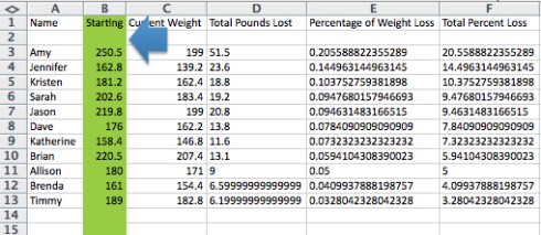 Group Weight Loss Challenge Tier Crewpulse Co Document Percentage Of Spreadsheet