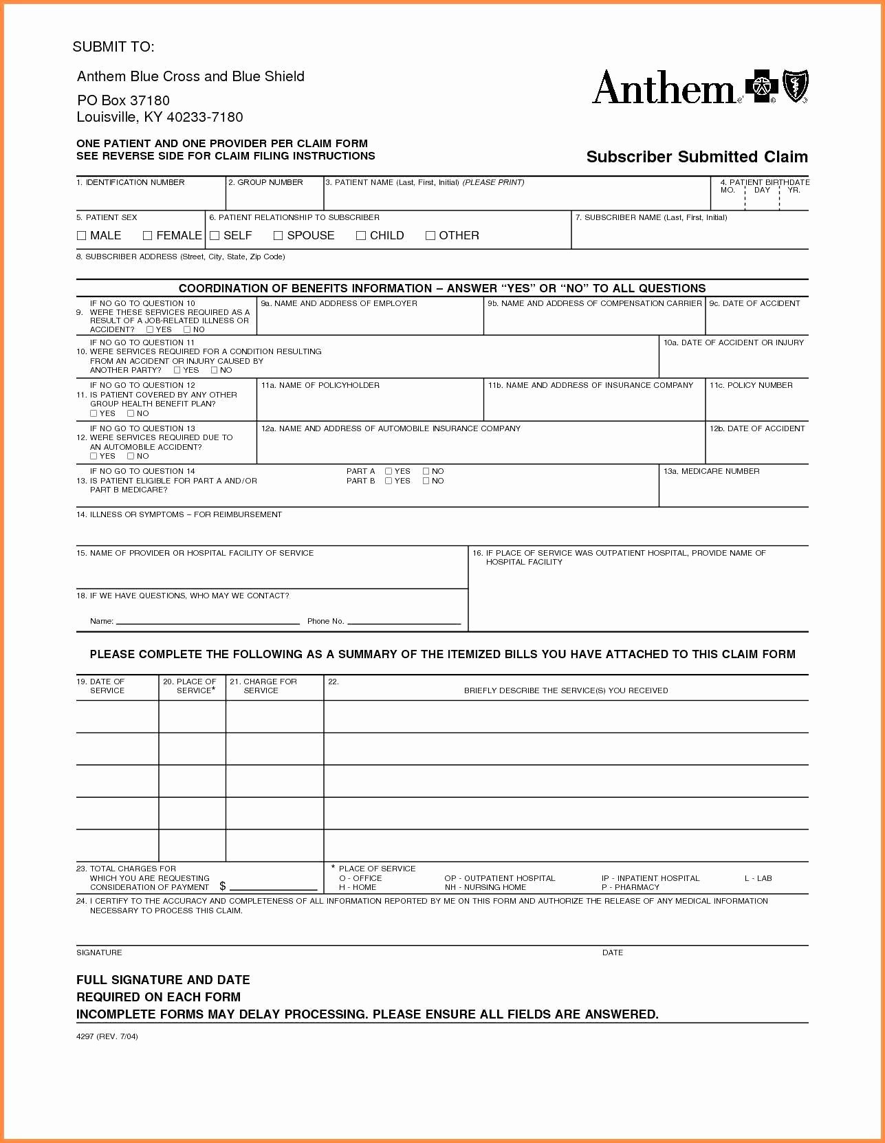 Health Plans Inc Prior Authorization Form Lovely Fillable Auto Document Insurance Id Card