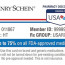 Henry Schein Medical Document Usa Card