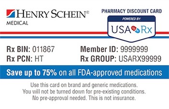 Henry Schein Medical Document Usa Card