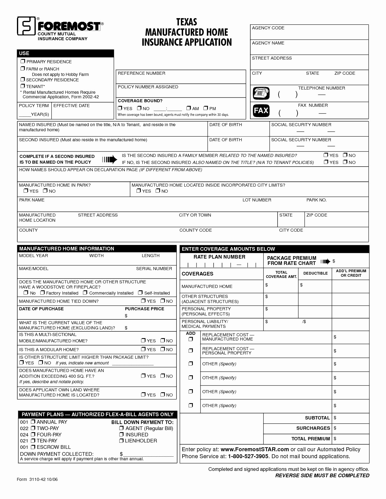 Homeowners Insurance Application Form Fresh Nice Home Document