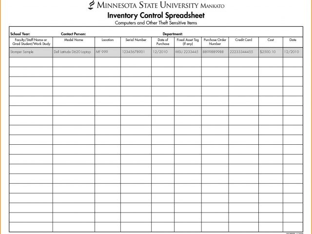 Hotel Linen Inventory Spreadsheet 2018 For Mac Document