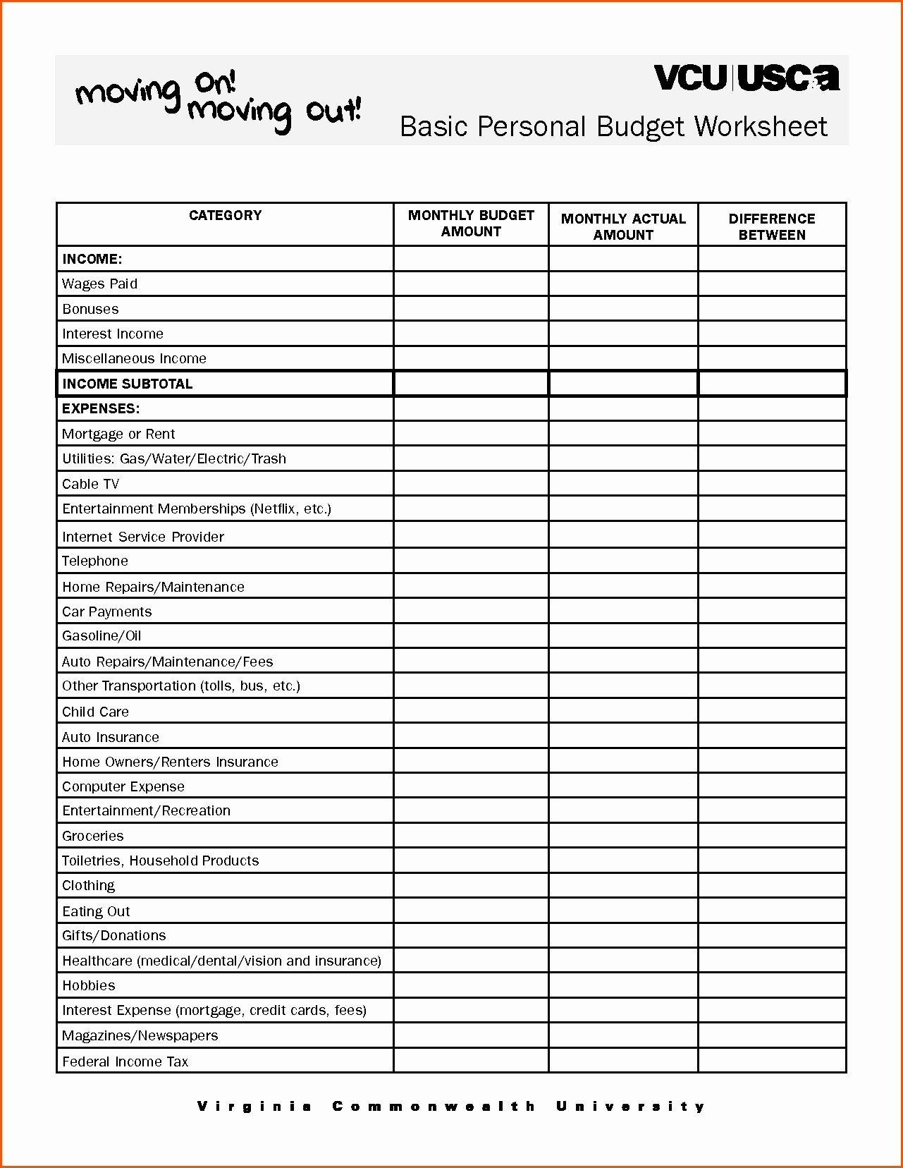 House Hunting Excel Spreadsheet Lovely Worksheet Document