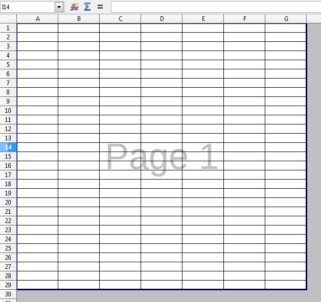 How Can I Get The Gridlines To Print On Whole Spreadsheet Document Blank