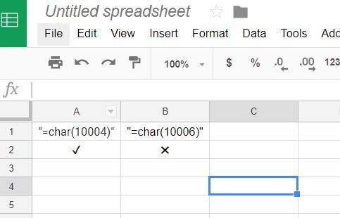 How To Add A Checkmark Or X Tic In Google Sheets ITFixed Computer Document