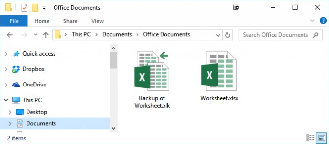 How To Back Up Files Automatically In Excel 2016 And Previous Document