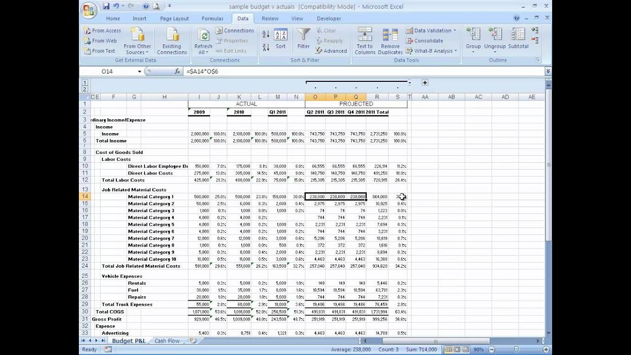 How To Build A Basic Financial Projection Business Finance YouTube Document 5 Year Plan
