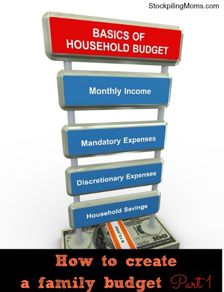 How To Create A Family Budget Thrifty Tips Tricks Pinterest Document Make
