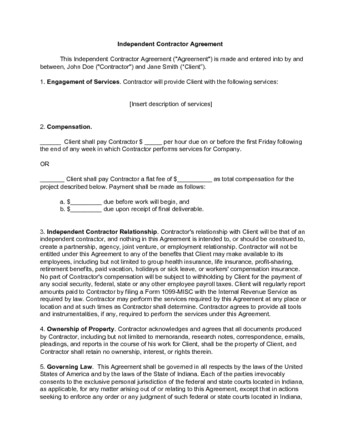 How To Create A Freelancing Contract With Free Sample Agreement Document Freelance