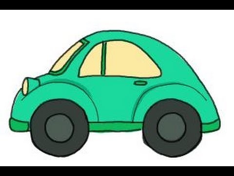 How To Draw A Simple Car YouTube Document Images
