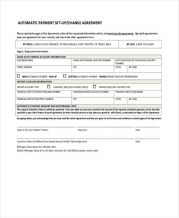 How To Make A Car Loan Agreement Form Free Premium Templates Document Financing Template