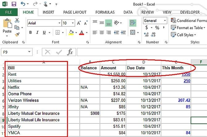How To Make A Personal Budget On Excel Austinroofing Us