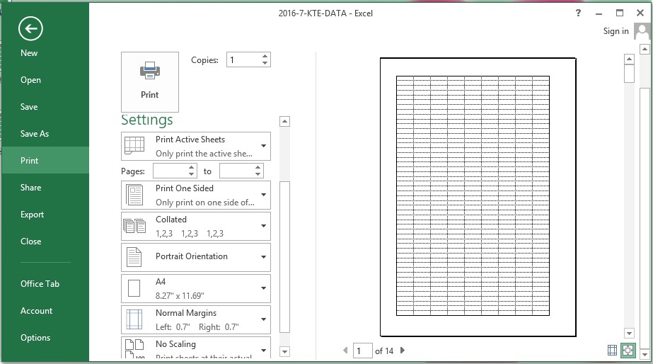 How To Print Blank Sheet With Gridlines Document A Excel Spreadsheet