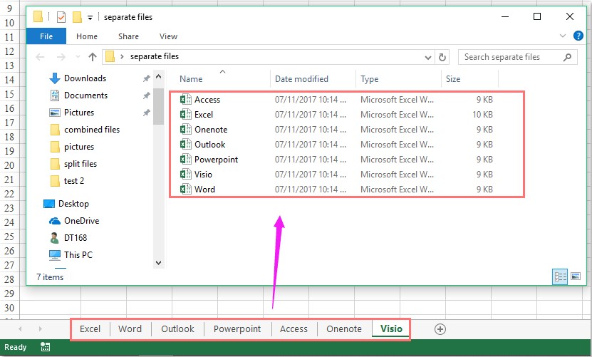 How To Split A Workbook Separate Excel Files In