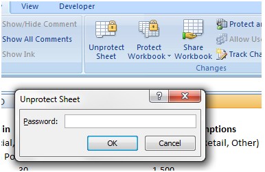 How To Unlock A Password Protected Workbook In Excel 2013 SURVEYOR Document Spreadsheet