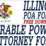 Illinois Durable Power Of Attorney Form Document Free
