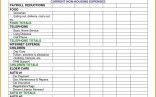 Income Tax Excel Spreadsheet AWAL MULA Document Deduction Template