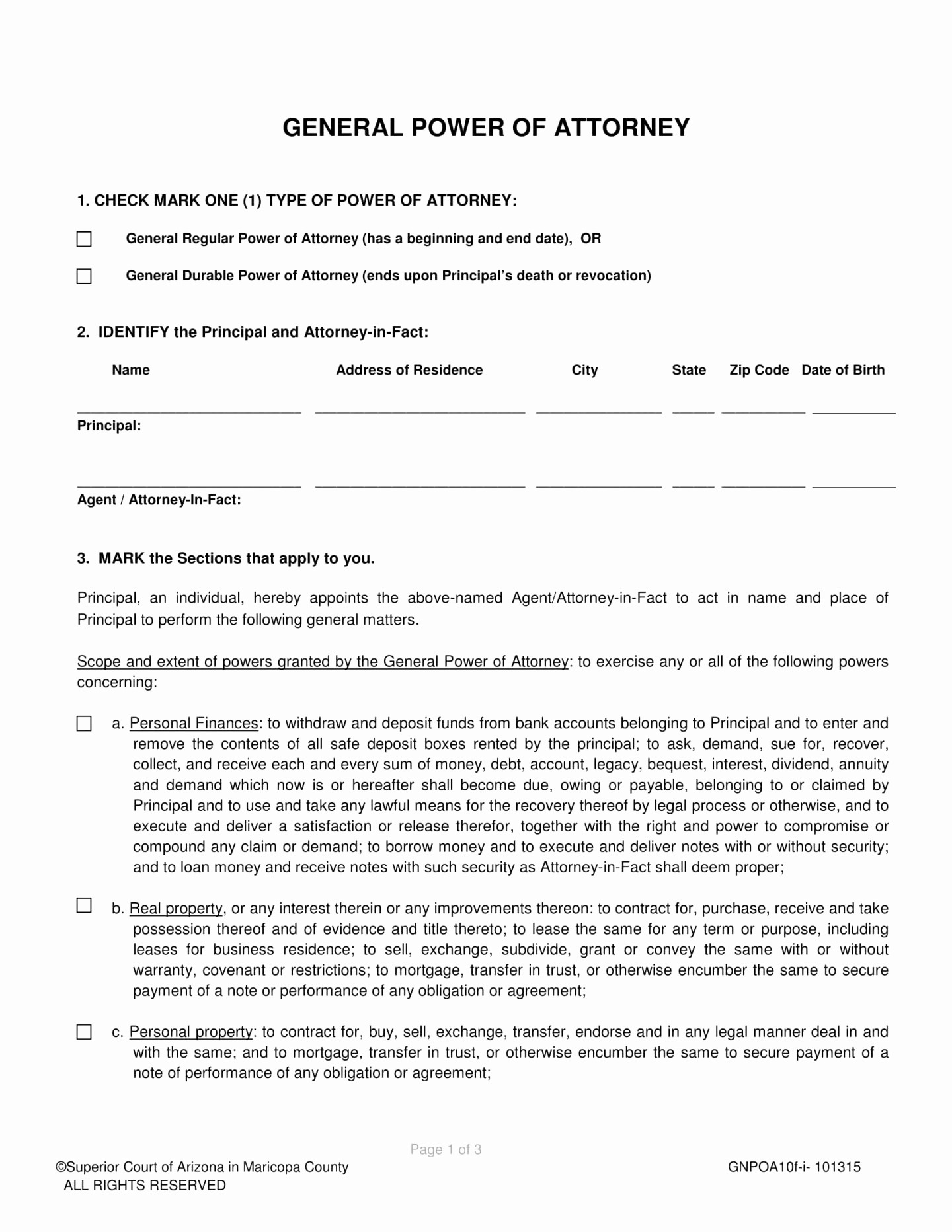 Indiana Durable Power Of Attorney Form Pdf Inspirational Document
