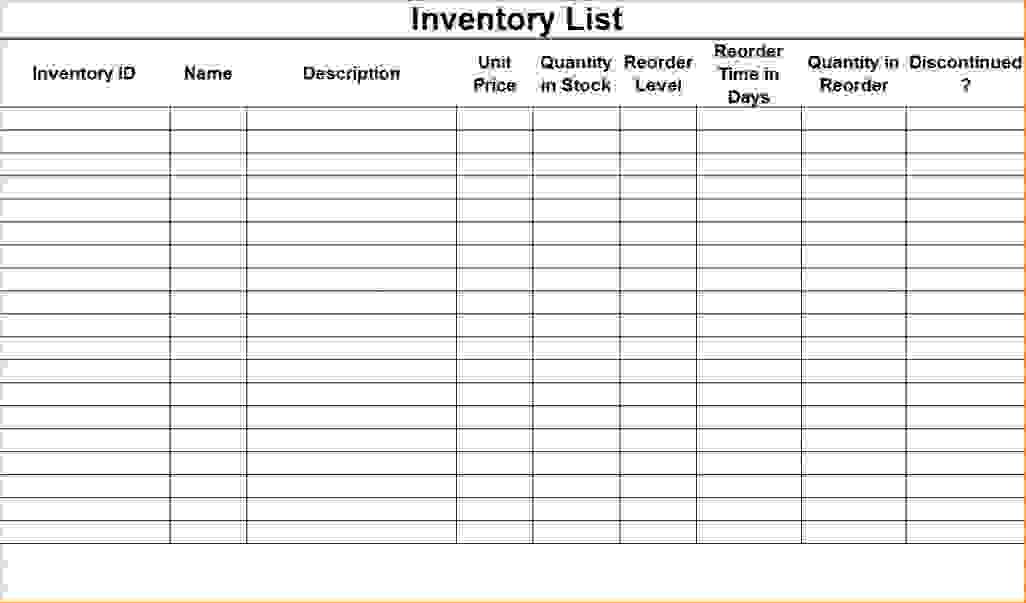 Inventory Checklist Tier Crewpulse Co Document Medical Supply