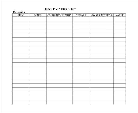 Inventory Spreadsheet For Small Business Inspirational Document