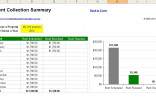 Investment Property Rent Collection Management Spreadsheet Document