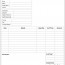 Invoice Form Free Printable Tier Crewpulse Co Document Plain Template