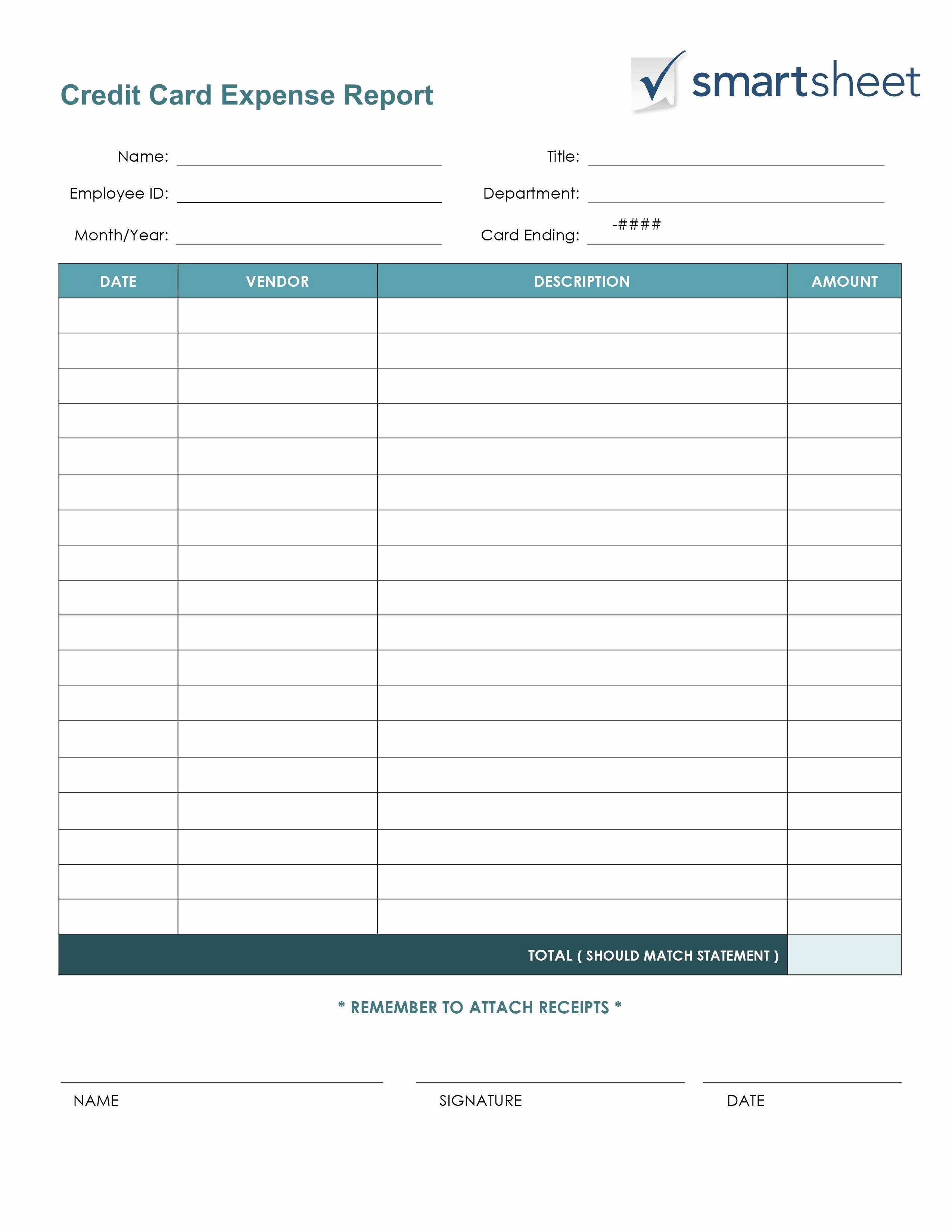 Itemized Expenses Spreadsheet Beautiful Free Expense Report Template Document