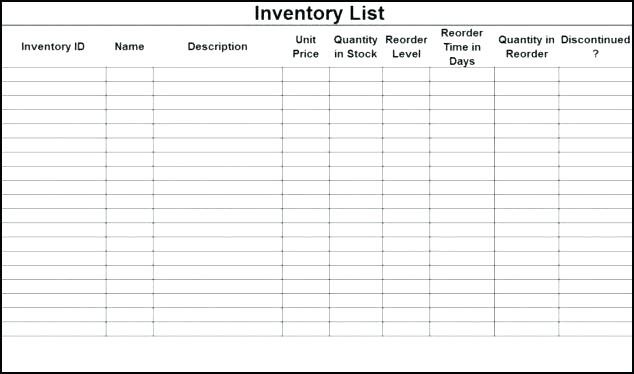 Janitorial Cleaning Supplies List Medical Office Document Inventory
