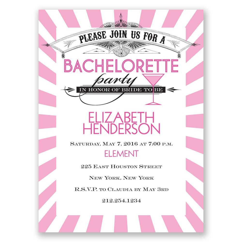 Join The Party Bachelorette Invitation Invitations By Dawn Document Cheap