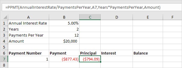 Loan Amortization Schedule In Excel Easy Tutorial Document