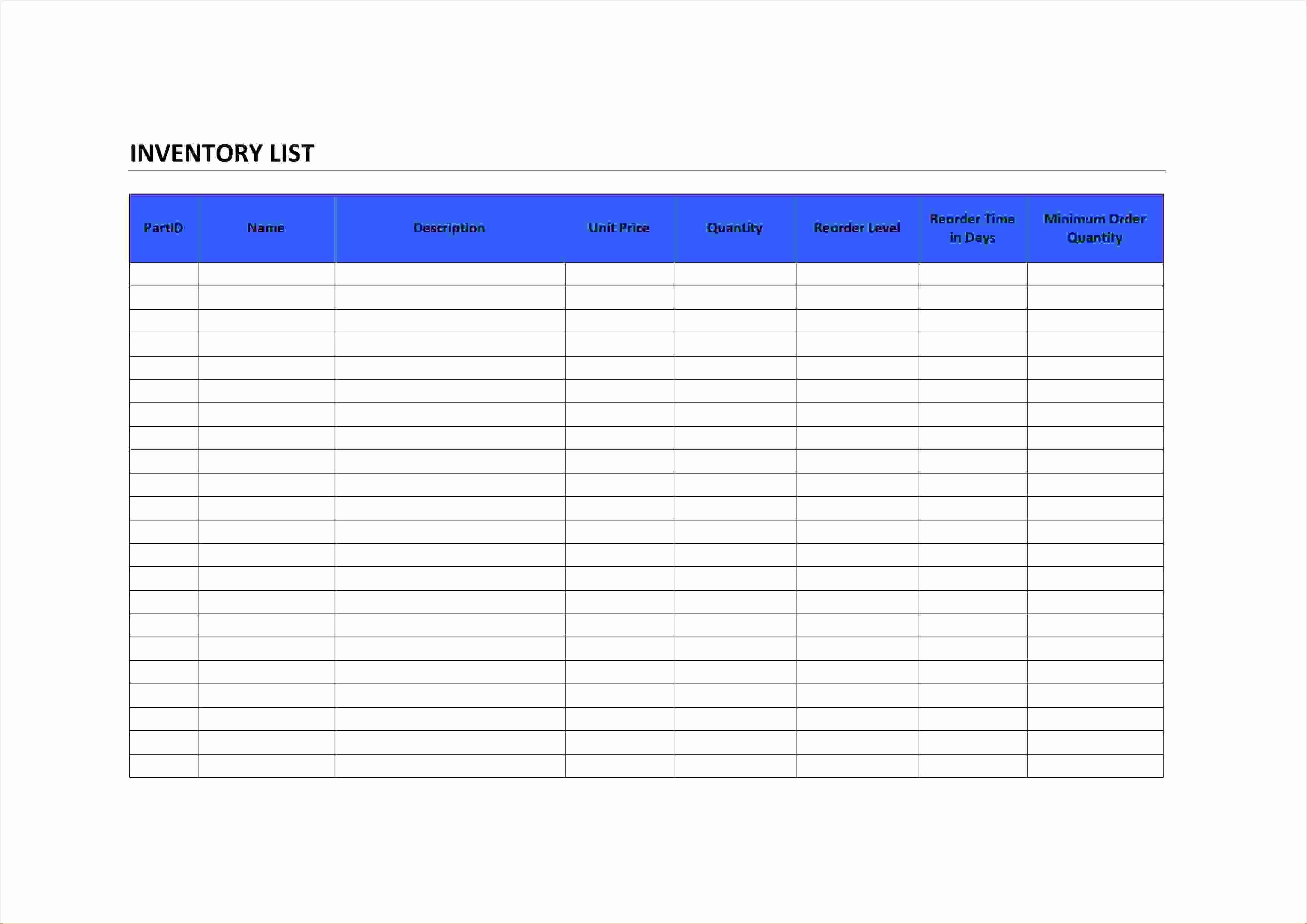 Lularoe Excel Spreadsheet Free Awesome Document Inventory Checklist