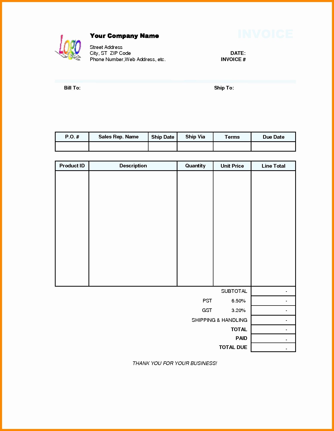 Mac Receipt Template Editable Numbers Templates Small Business