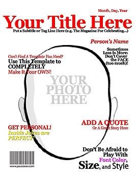 Make Your Own Magazine Cover Superhero Party Super Heros Document Free Fake