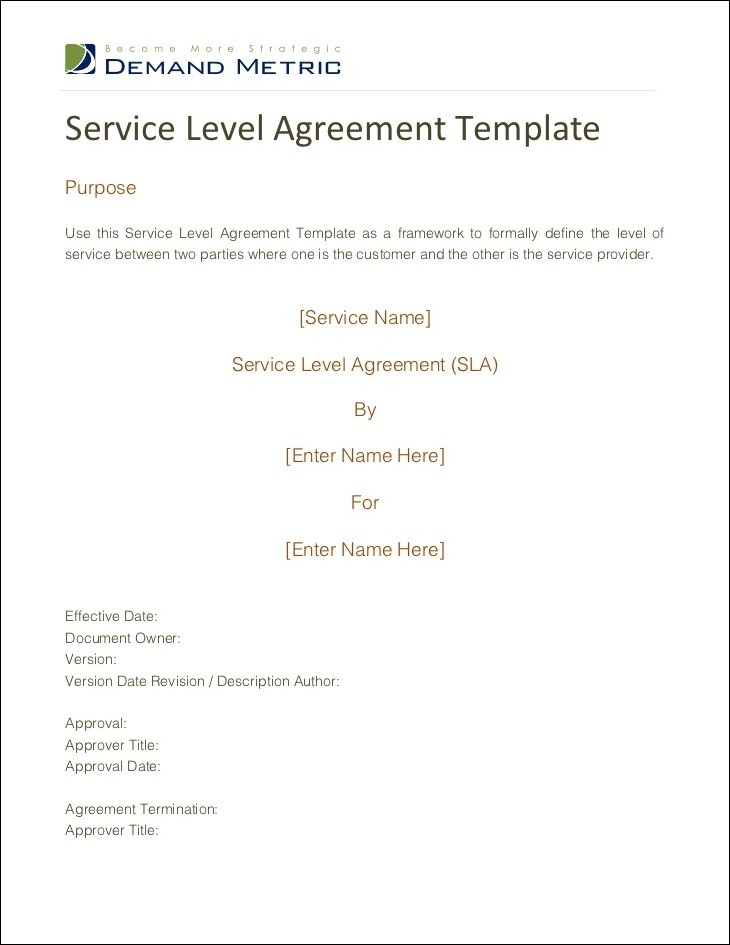 Managed Services Proposal Template Document Service Agreement