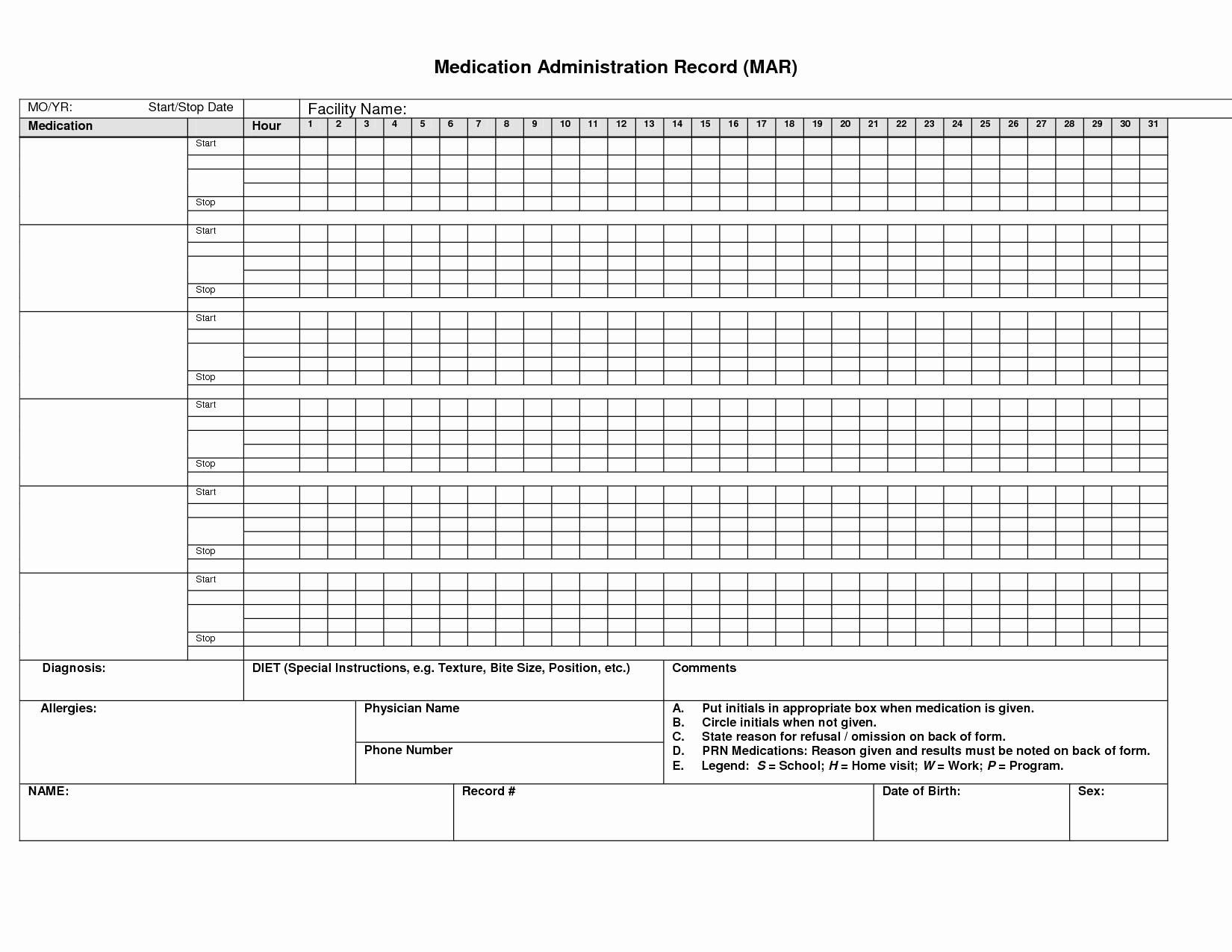 Medical Bill Organizer Spreadsheet Best Of Printable