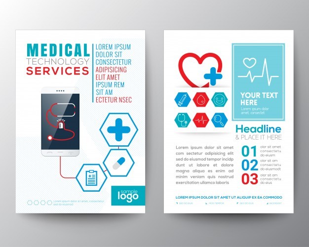 Medical Brochure Template Vector Free Download Document Templates