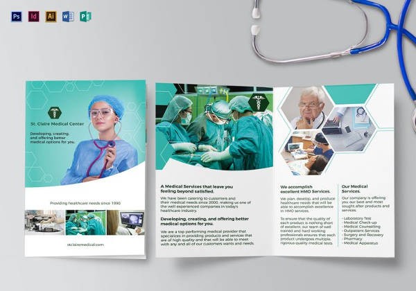Medical Brochure Templates 41 Free PSD AI Vector EPS InDesign