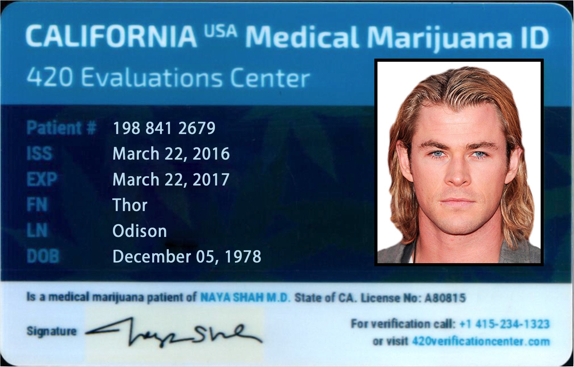 Medical Marijuana Card CA IDViking Best Scannable Fake IDs Document Usa