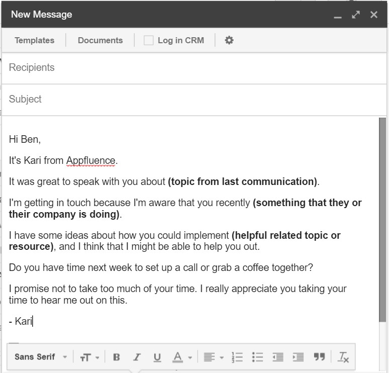 Meeting Email Sample 5 Awesome Tips Document Template Schedule