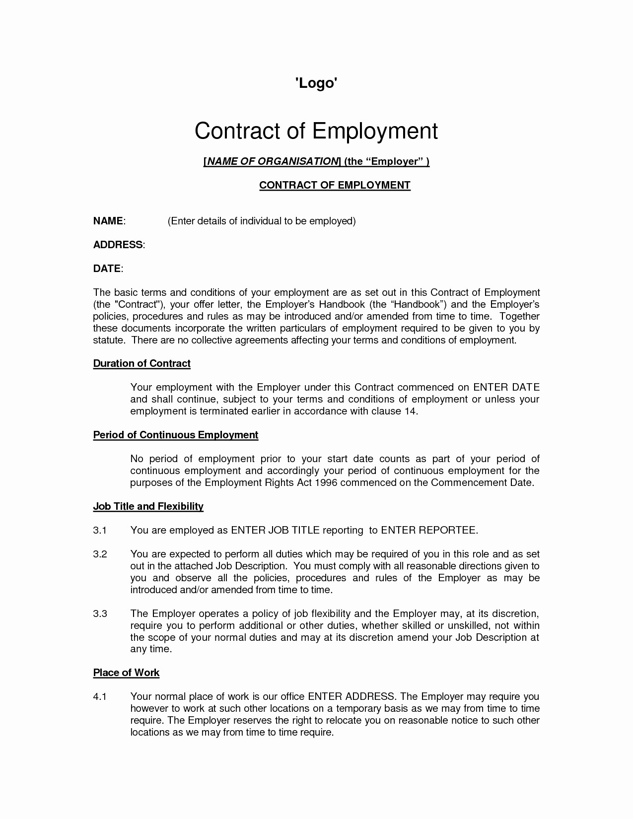Nurse Practitioner Contract Template Fresh Document