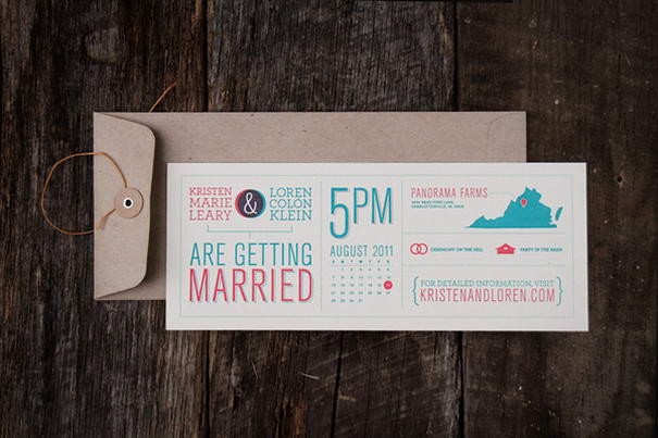 One Page Wedding Invitation Templates Plan A Now
