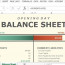 Opening Day Balance Sheet For Excel Document Accounting In Format Free Download
