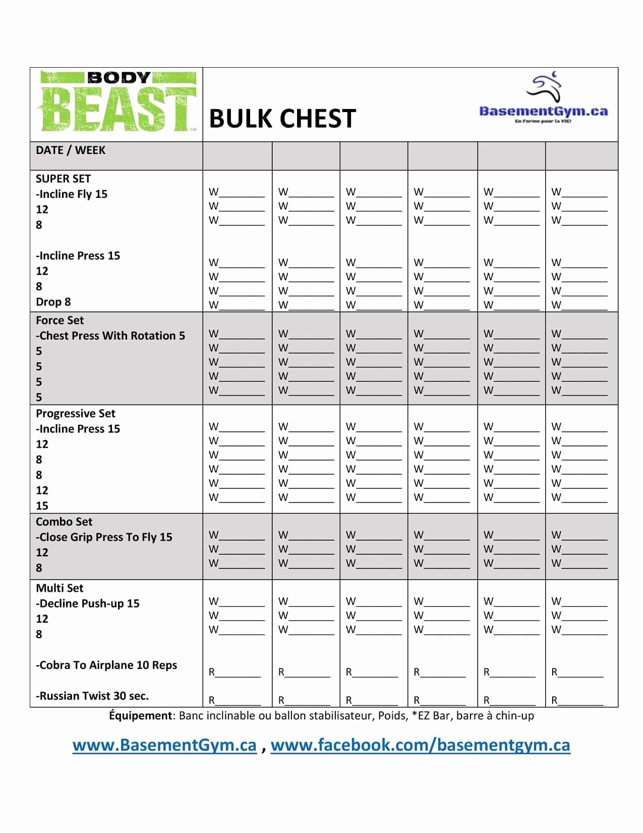 P90x Workout Sheets Pdf Best Of Fresh 50 Document