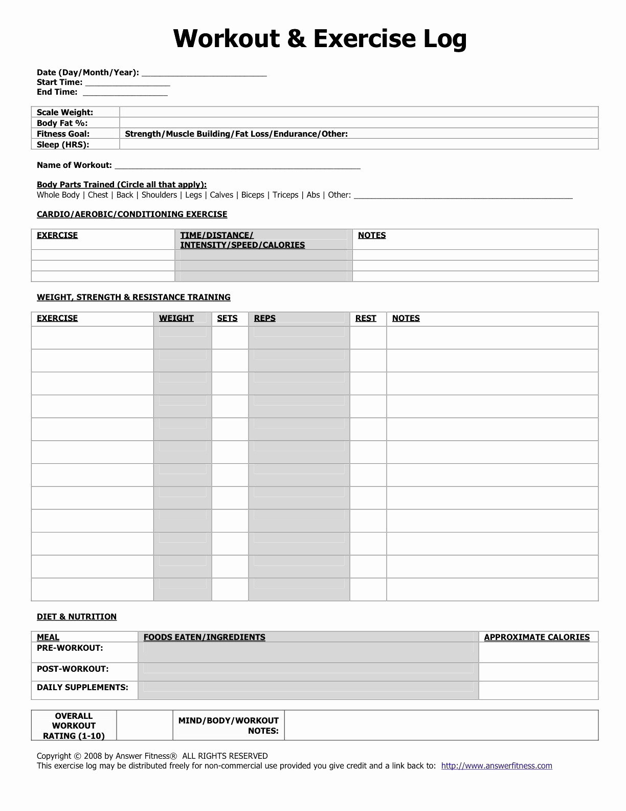 P90x Worksheets Chest And Back Unique Classic New Document