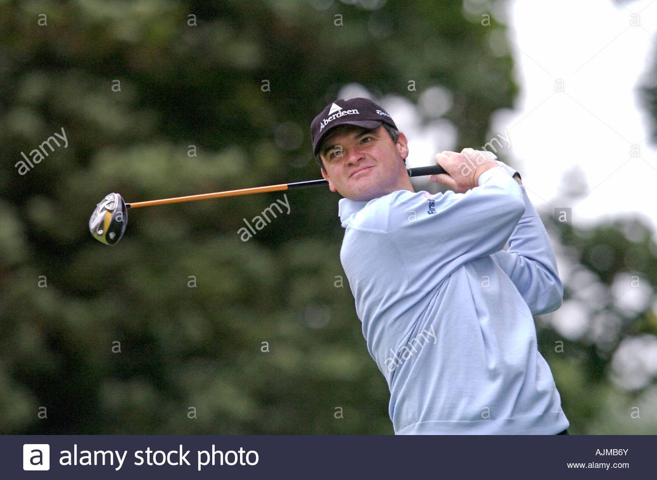Paul Lawrie During The Quinn Direct British Masters Stock Photo Document