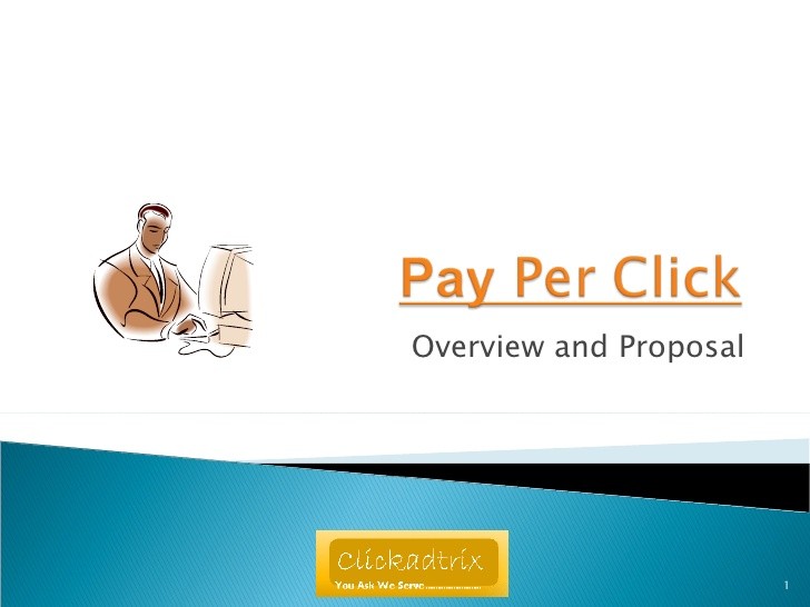 Pay Per Click Or PPC Proposal Document Ppc