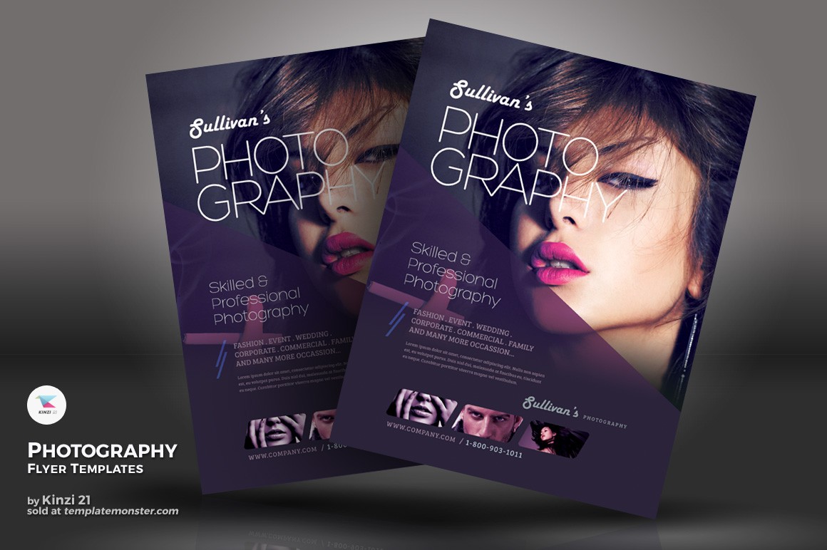 Photography Flyer PSD Template 66858 Document Advertising Templates